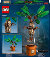 LEGO Harry Potter Magic Potion Plant: Mandrake, potteplantelegetøj, magisk gave til piger, drenge og alle fans, fantasifuldt legesæt til børn, boligdekoration 76433 Byggesæt Besuche den LEGO-Store