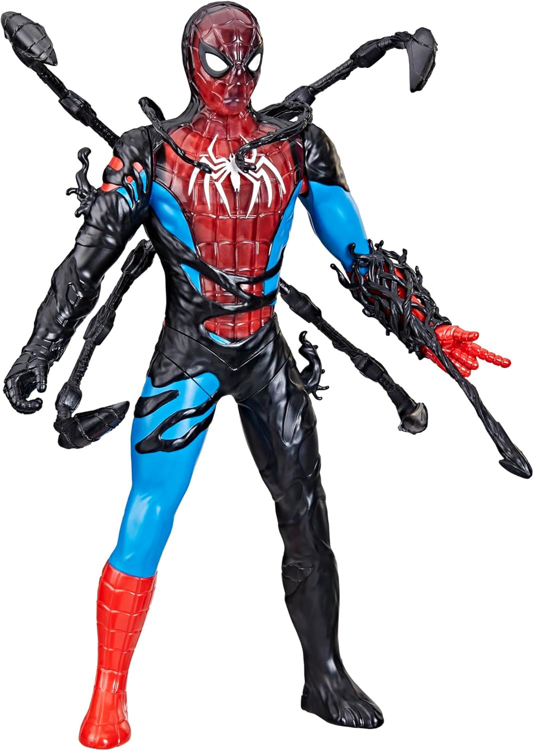 Marvel Spider-Man Venomversus Spider-Man Color Changer Actionfigur med tilbehør Actionfigurer Naty Shop Standardtitel