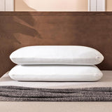 EGO HOME Pude Memory Foam Blød Ergonomisk Pude Til Ryg Sleeper Side Sleeper Nakkestøttepude med åndbart og vaskbart betræk, Oeko-Tex Certificeret, Nakkepude 75X35Cm Perne standard Naty Shop