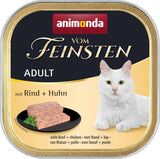 animonda Vom Feinsten Vådfoder til voksne katte, kyllingesort, 6 x 100 g