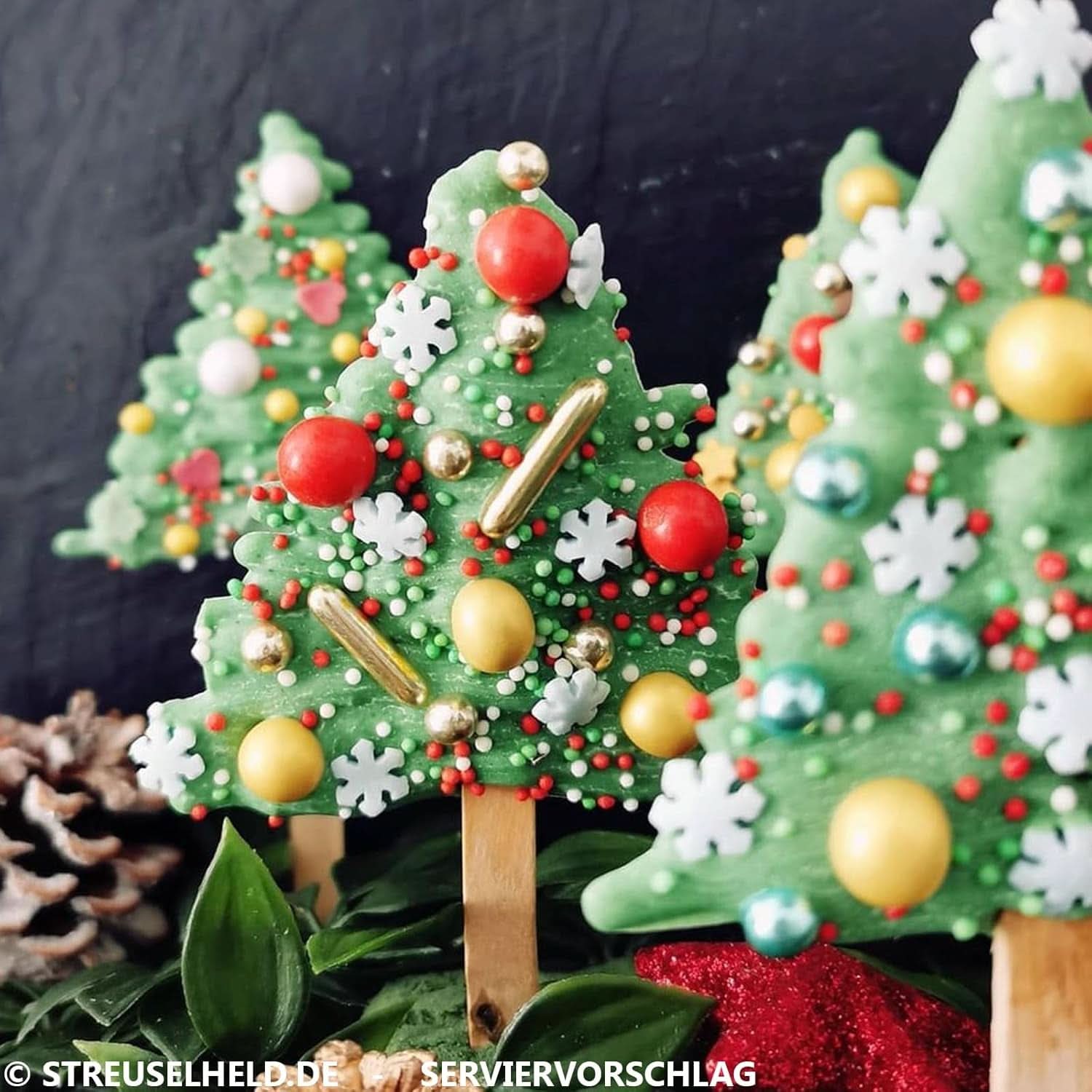 Juletemadrys, 40 gram Sprinkles Naty Shop