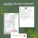 Økologisk Yerba Mate Tea Den originale 1 kg Loose Mate Tea Høj Koffein Uristet Lufttørret Lab Testet Mate Blade pakket i Tyskland Premium kvalitet Gräfenhof