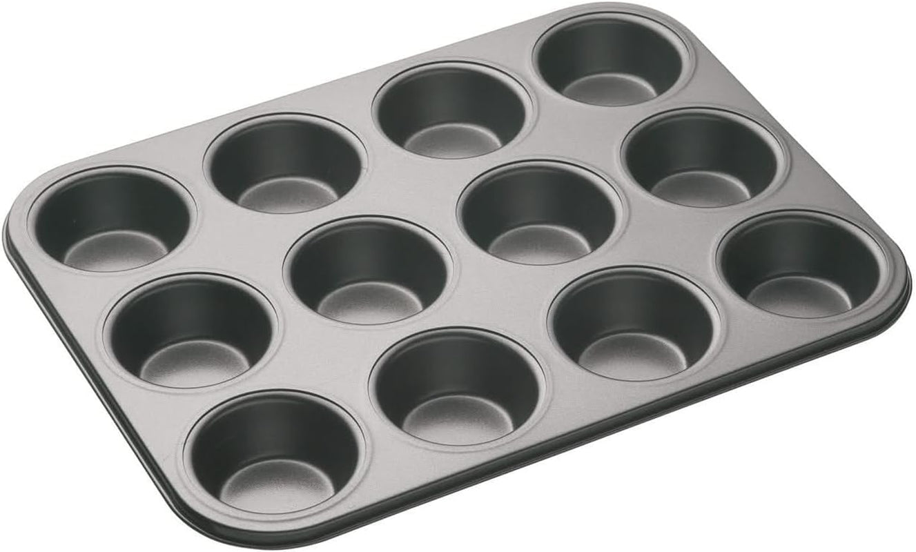 Masterclass 6-Loch-Muffinblech Mit PTFE-, PFOA- Und Bpa-Freiem Antihaftbeschichtung, Robustes 1Mm Dickes Karbonstahlblech, 27 X 18Cm Cupcake-Form Forme og bakker til bagning Naty Shop 35 X 27 X 2,5 Cm