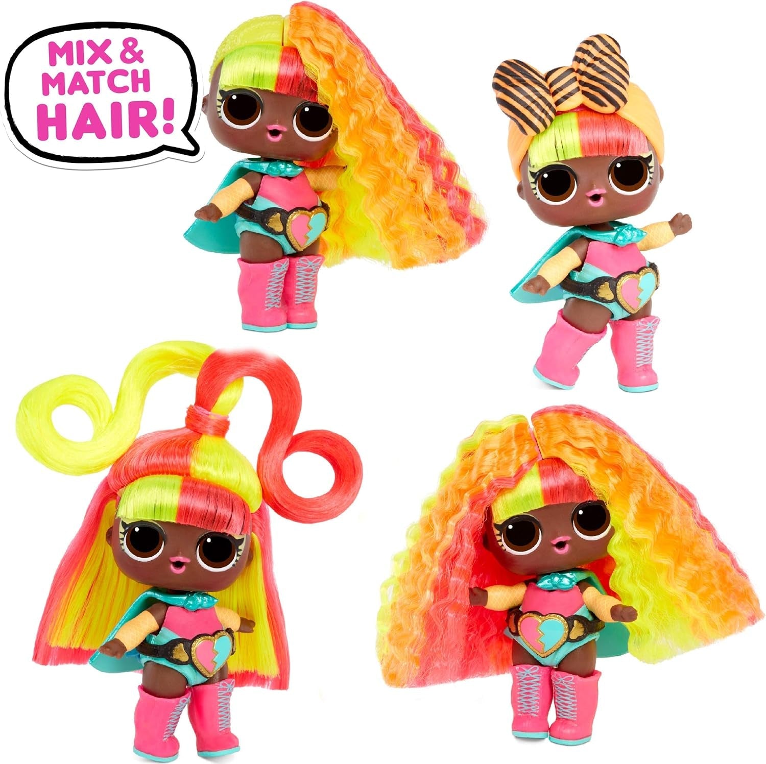 LOL Surprise Collectible Dolls til piger - Med 15 forskellige overraskelser og frisurer - #Hairvibes Dolls