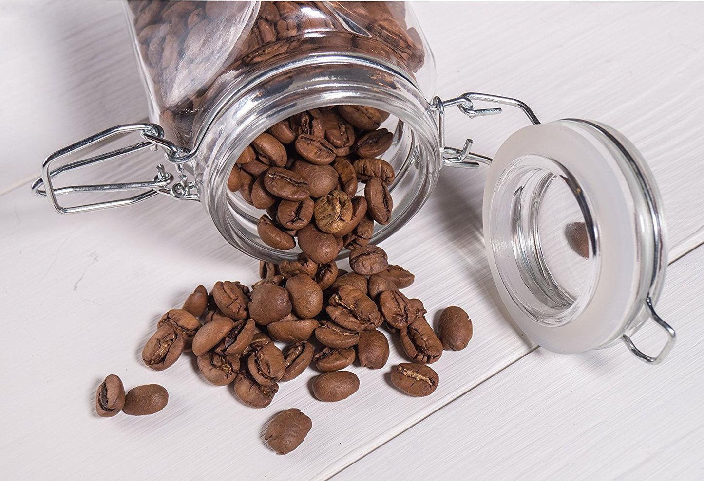 Jumbo Kaffee | Elefantenkaffee Maragogype (1000 g, Whole Bohnen) - Die größten Bohnen der Welt, ohne Säure, ekstra mild
