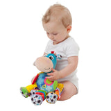 Playgro Clip Clop Sensory Garden Activity Gavepakke - Sensorisk havelegetøj til babyer fra 0 måneder - Interaktivt legetøj med rangler, bider og klapvognsven - 4 stk.
