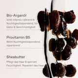 KORRES ARGAN OIL hårmaske, nærende maske med arganolie, sheasmør og hvedeprotein, ideel til farvet hår, vegansk, 125 ml Naty Shop hårmaske