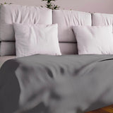 Soleil D'Ocre Adele, Zigzag Cover, Smidt fra sofaen, Polycoton, Blå, 220 X 240 Cm Naty Shop Dyner og dyner Grå 180 X 220 Cm
