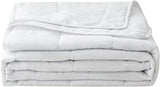 Sommerdyne 155X220 Let sommerdyne 90 GSM dyner 155X220Cm dyne Tyndtæppe Anvendes uden betræk Køletæppe Blød Hyggelig Hvid Dyner og dyner Naty Shop Sommerdyne 155X220 Cm