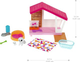 Barbie GRG78 - Mini legesæt med 2 hunde, hundehus og tilbehør, gave til børn fra 3 til 7 år Naty Shop Dolls