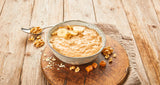 Caramel Oat Pudding, en harmonisk blanding af karamelbudding og fuldkornshave, sukkerfri, sødet med agavesirup, 1 pose x 64 g (4 pakke)