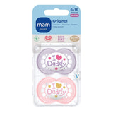 MAM Original silikone 6-16 Daddy Rose