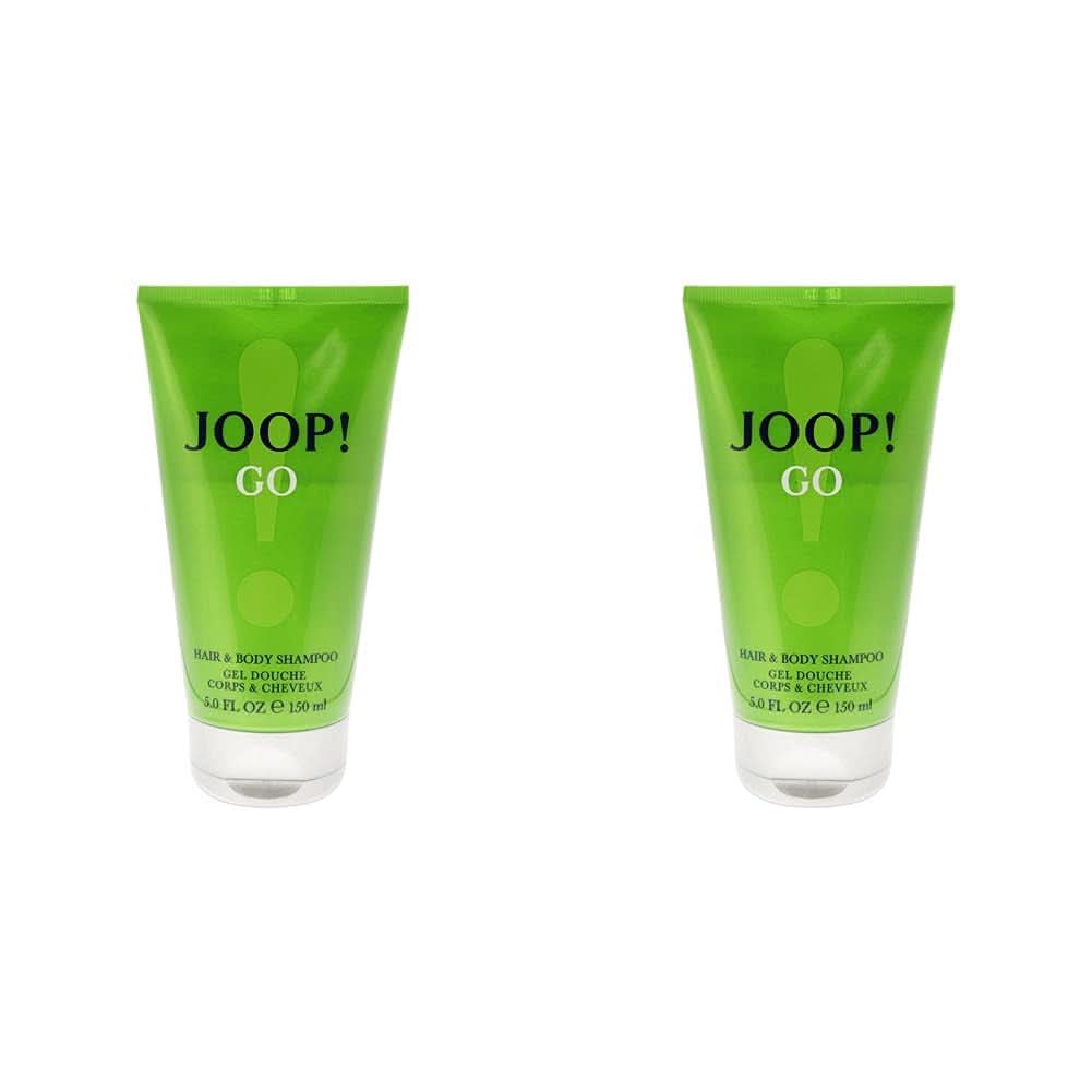 JOP! Gå! Shower gel til mænd, med træagtig-frugtagtig duft, 150 ml Shower and bath Naty Shop 2 x 150 ml