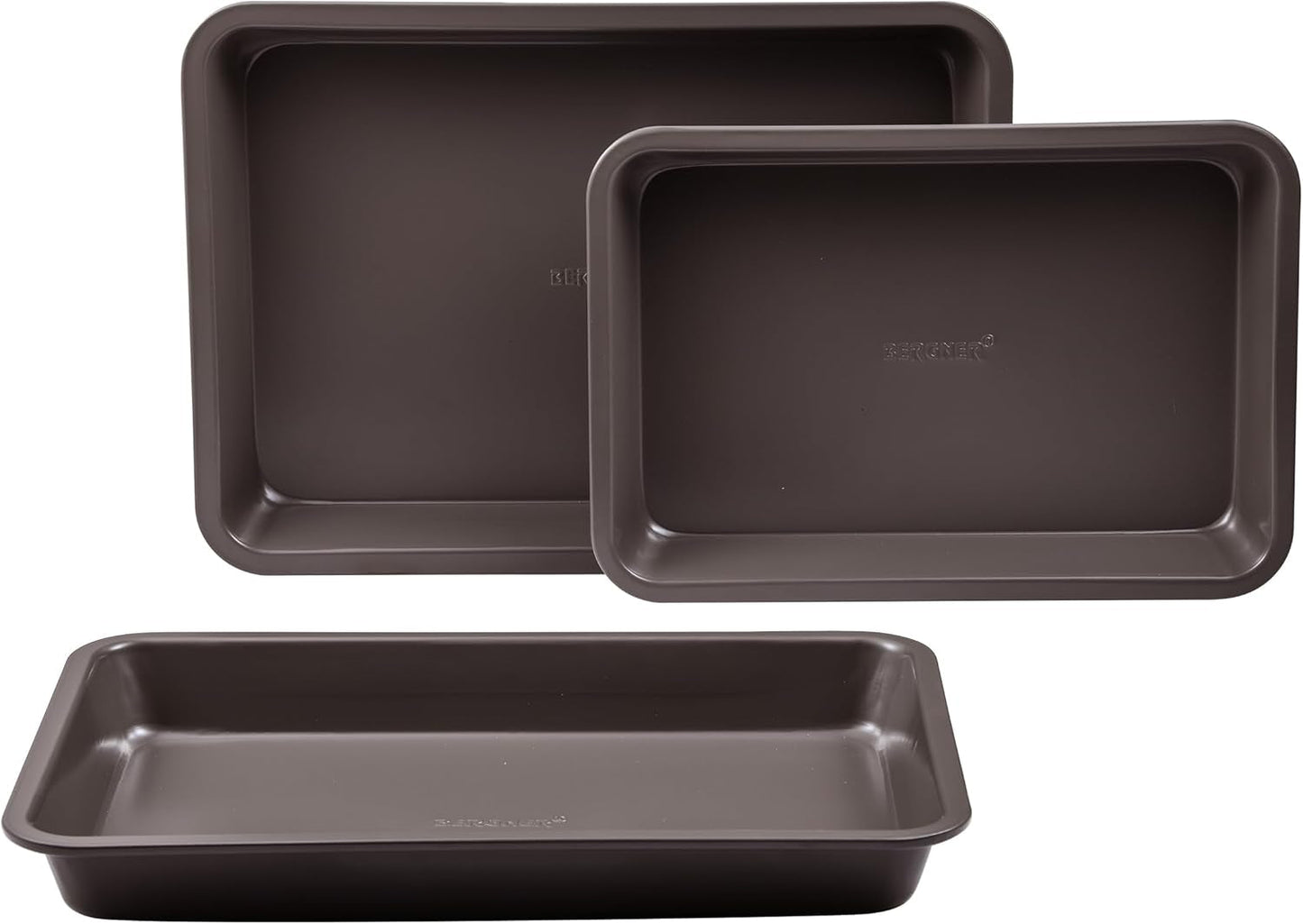 BERGNER BAKING LOVERS - Sæt Von 2 X 6 Kop Muffinformen - Kohlenstoffstahl Mit Ilag Essential, PFOA Frei, Leicht Zu Reinigen Forme og plader til bagning Naty Shop 4,5 Cm | 25 cm | 34,3 cm