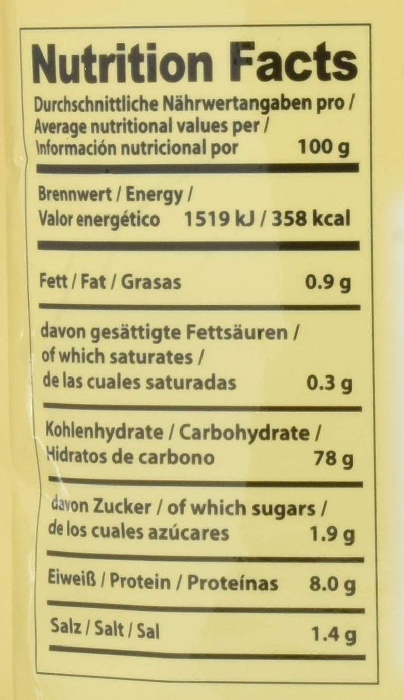 Backmischung Für Tempura Gerichte, 5Er Pakke (5 X 1 Kg) Blanding til bagning og madlavning Naty Shop