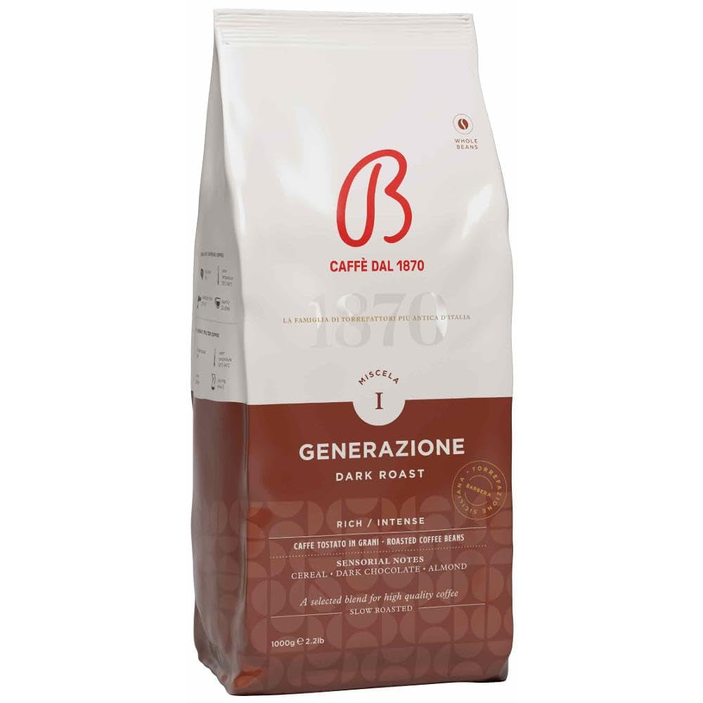 Kaffe - Blend i bønner - Prima Generazione - Intensivt begrænset - Kg.1