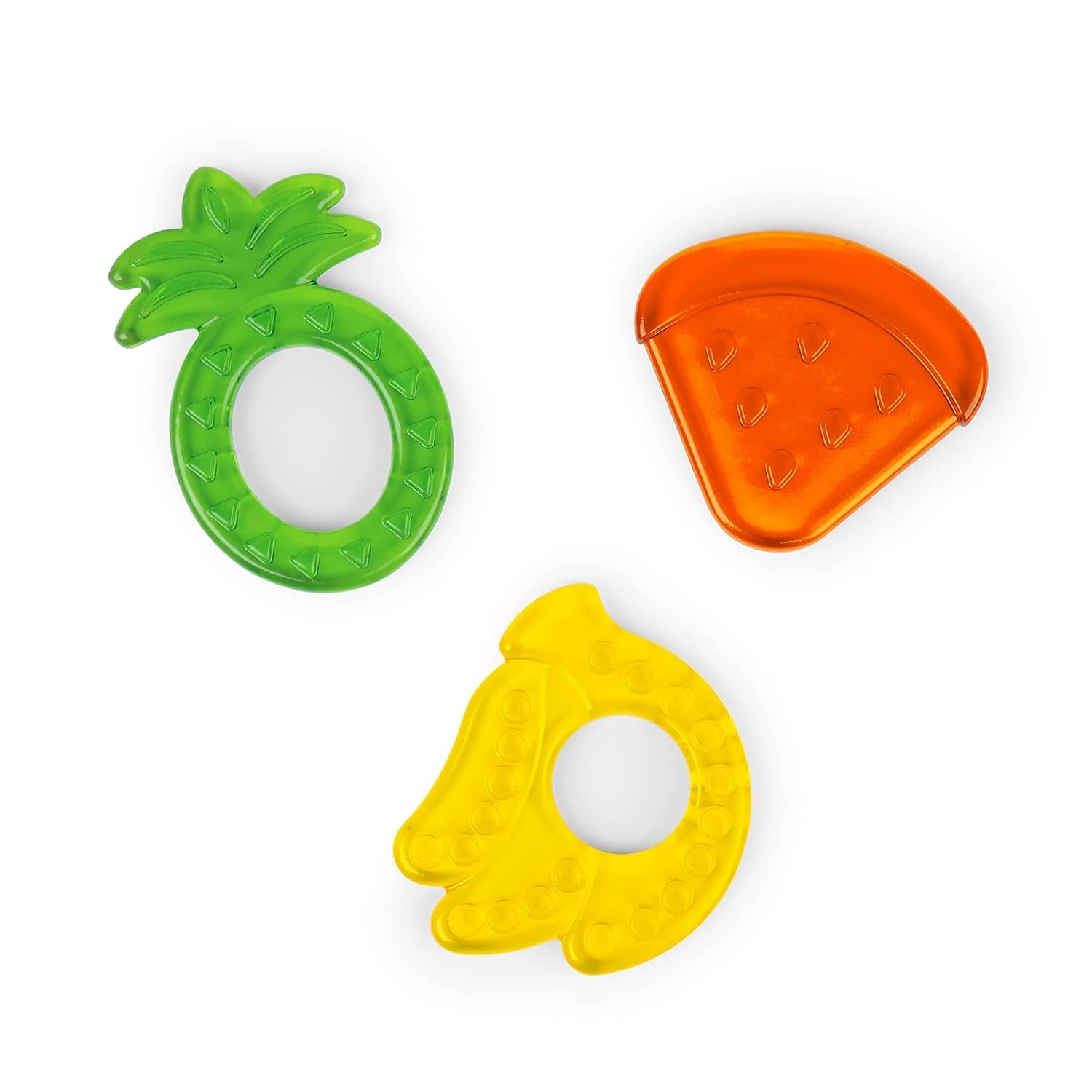 Bright Starts Juicy Chews, 3 BPA-fri bideringe, til alle babyer fra 3 måneder