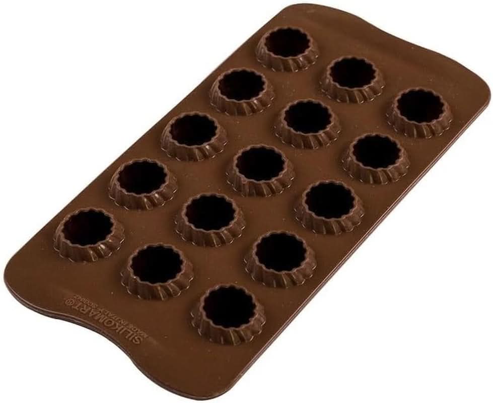 Silikomart 199384, 3D Chokoladeform Køkken Flame Naty Shop