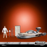 Star Wars Vintage Collection Landspeeder & Luke Skywalker, Star Wars: A New Hope Action Figur & Vehicle, 9,5 cm actionfigurer Naty Shop
