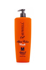 After Color Mask - intensiv pleje til farvet hår, 1000 ml, beskytter og plejer farvet hår, giver glans, fugt og smidighed, silikonefri, vegansk, frisørkvalitet Naty Shop Hårmaske Standard titel