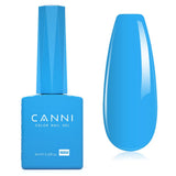 CANNI gel neglelak, semi-permanent, mørk lilla, neglelak, UV gel, soak off, manicure