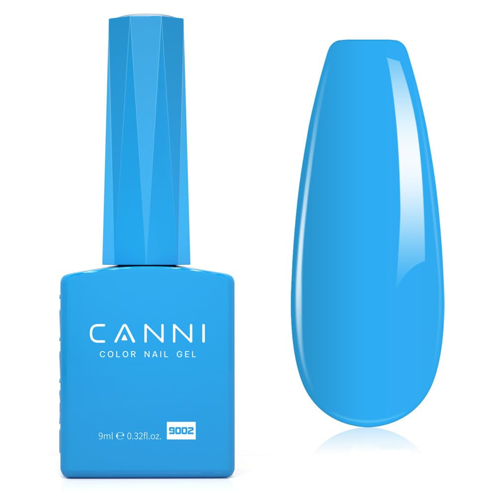 CANNI gel neglelak, semi-permanent, mørk lilla, neglelak, UV gel, soak off, manicure