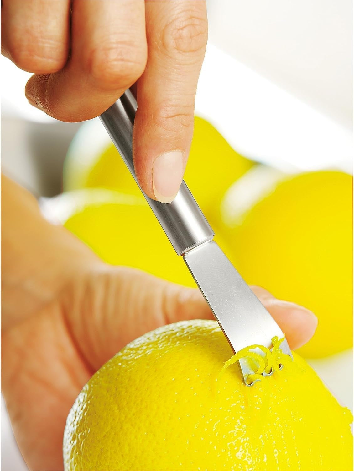 WMF Profi plus citronskræller 14,5 cm, rustfrit stål Cromargan Peeler Naty Shop