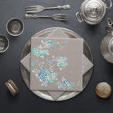 PAW - 3-lags servietter (33 X 33 Cm) I 20 stykker I Perfekt til fødselsdage, fester, bryllupper, nadver og helligdage I Farverige papirservietter - Elegante blomster I Farve: Fredelig have