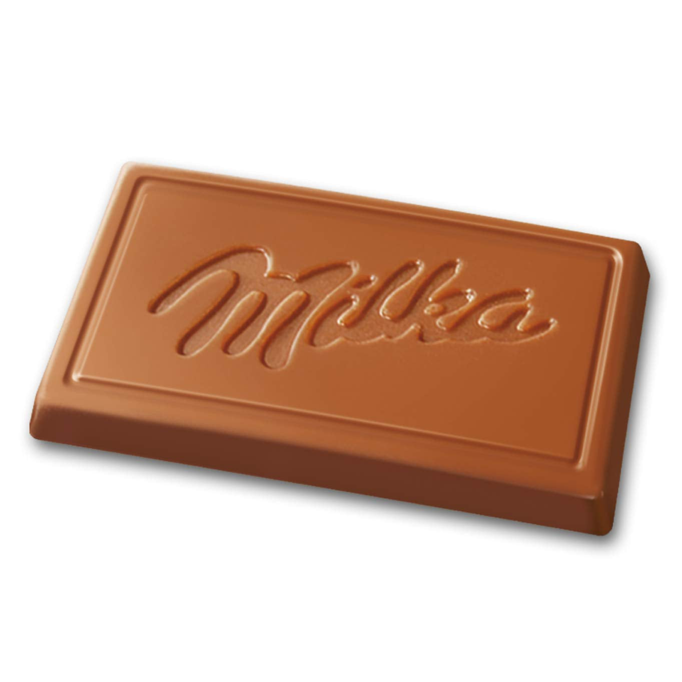 Naps Alpine Milk 1 x 1 kg, Smelt-i-munden Mini Chokolade Firkanter af Fin Alpine Milk Chokolade, æske (pakke med 2)