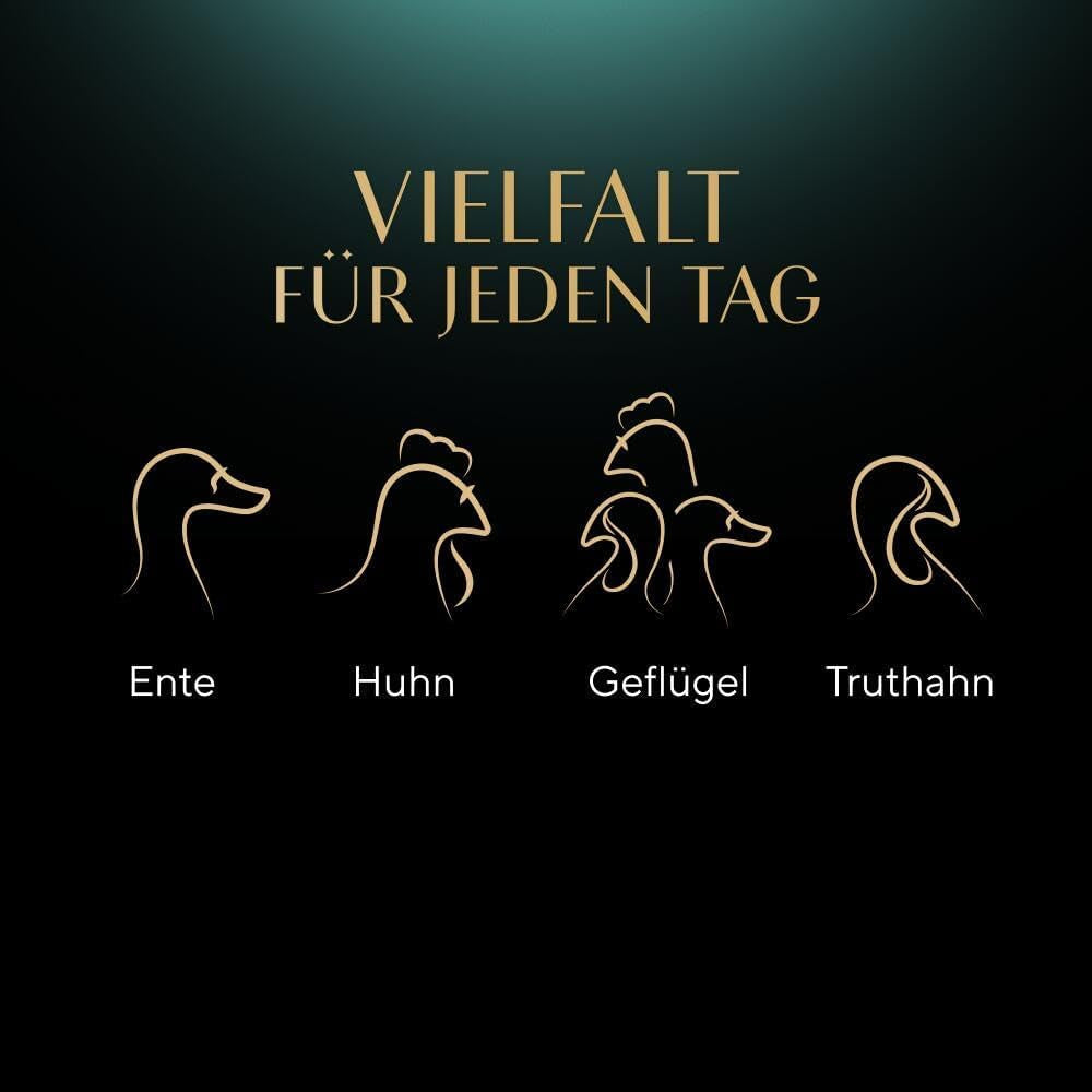 SHEBA Våd kattefoder - 72 poser x 85g - Fjerkrævariant i gelé - Våd kattefoder - 1 stor pakke