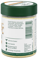 Fuchs Gewürze - Senfkörner gemahlen - für die Zubereitung von Rubs, zum Verfeinern von Suppen og Saucen - naturlige ingredienser - 45 g i wiederverwendbarer, genbrugsbarer Dosis