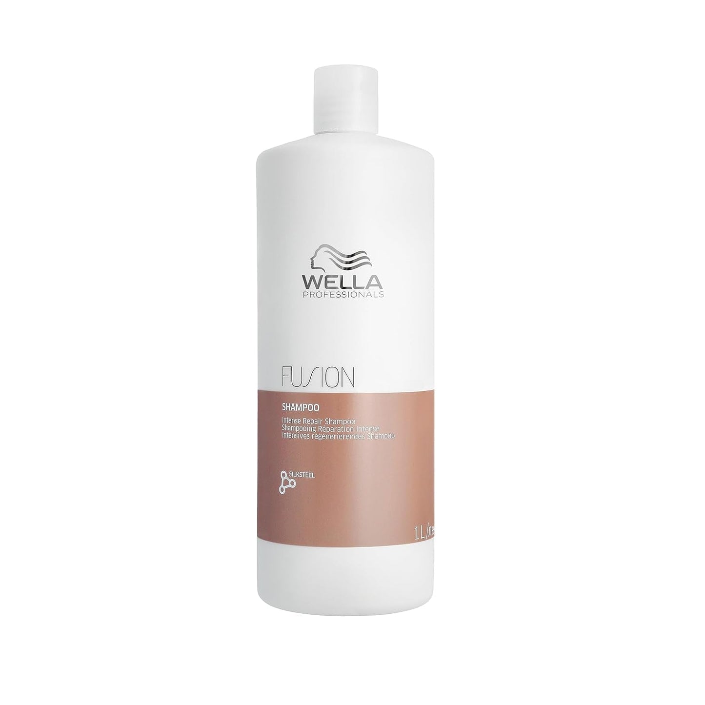 Wella Professionals Fusion Intense Repair - Professionel pleje af ødelagt hår Brusebad og bad Wella Shampoo 1 liter