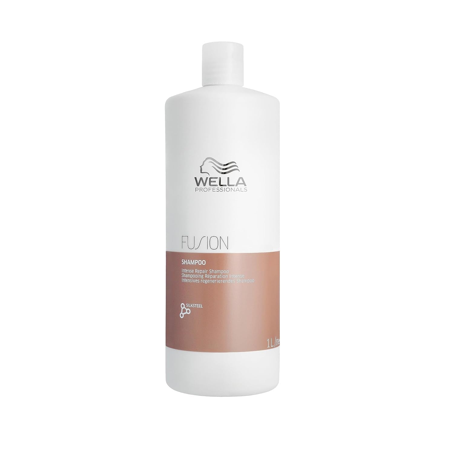 Wella Professionals Fusion Intense Repair - Professionel pleje af ødelagt hår Brusebad og bad Wella Shampoo 1 liter
