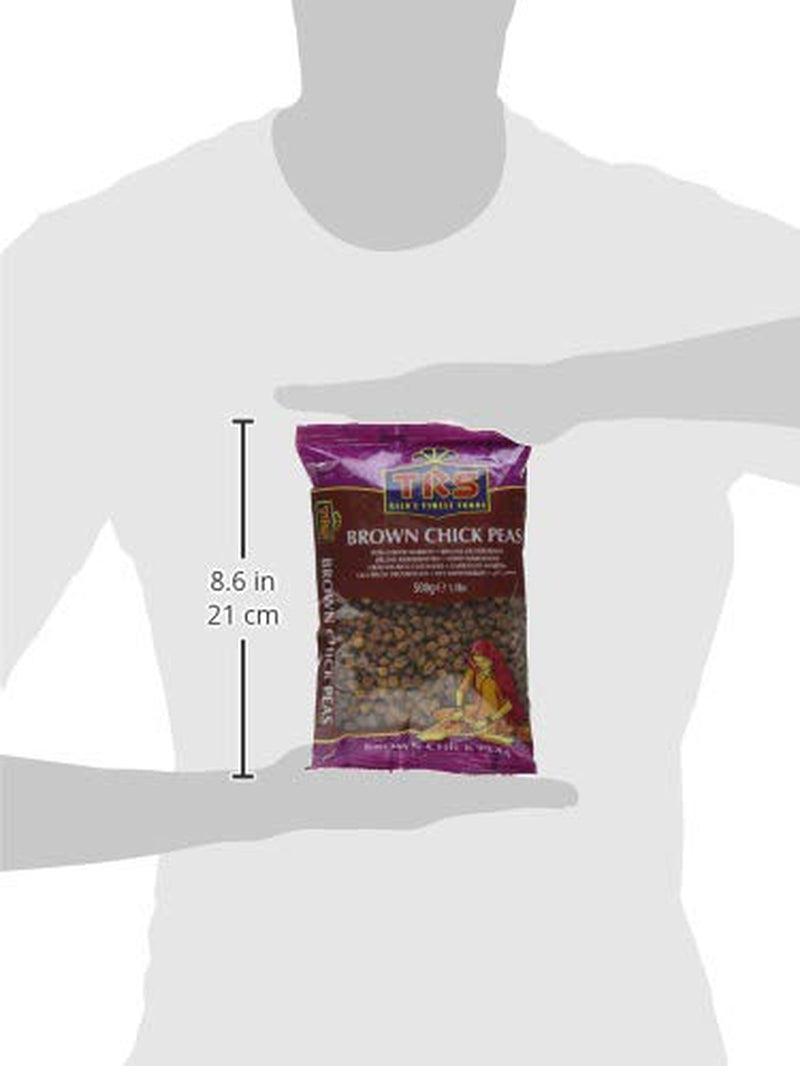 TRS - Brune kikærter - (1 x 500 g)
