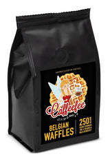 Caffeefee belgiske vafler Bohnen, 250 g, aromatisierter Röstkaffee