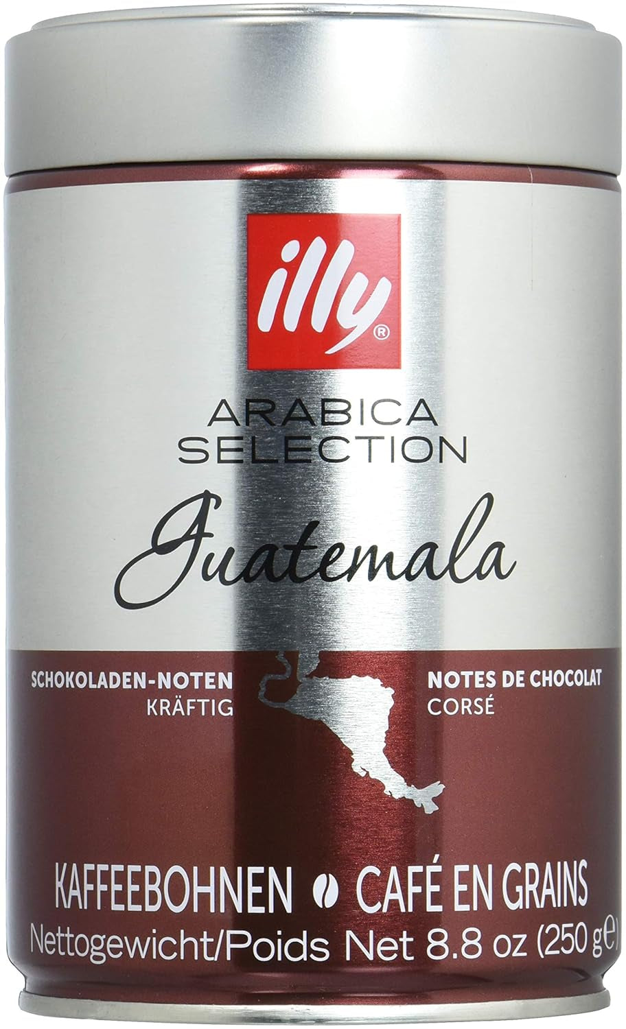 Illy kaffe, espressobønner fra Guatemalas Arabica Selection - 250 g
