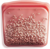 Stasher Bag Genanvendelig Premium Silikone Mad Taske Sandwich Taske Klar Holdbar Ovn Opvaskemaskine Fryser Sikker Miljøvenlig Madpakke Lækagesikker 828ml Mad Opbevaringsbokse Naty Shop Rød