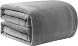 Good Nite Hyggeligt Tæppe Fluffy Blanket Sengetæppe Sofa Tæppe XL Living Blanket Fleece Tæppe 150X200Cm Sort Blødt Varmt Tæppe Fluffy Blanket Senge og tæpper Good Nite Grå 130X150Cm