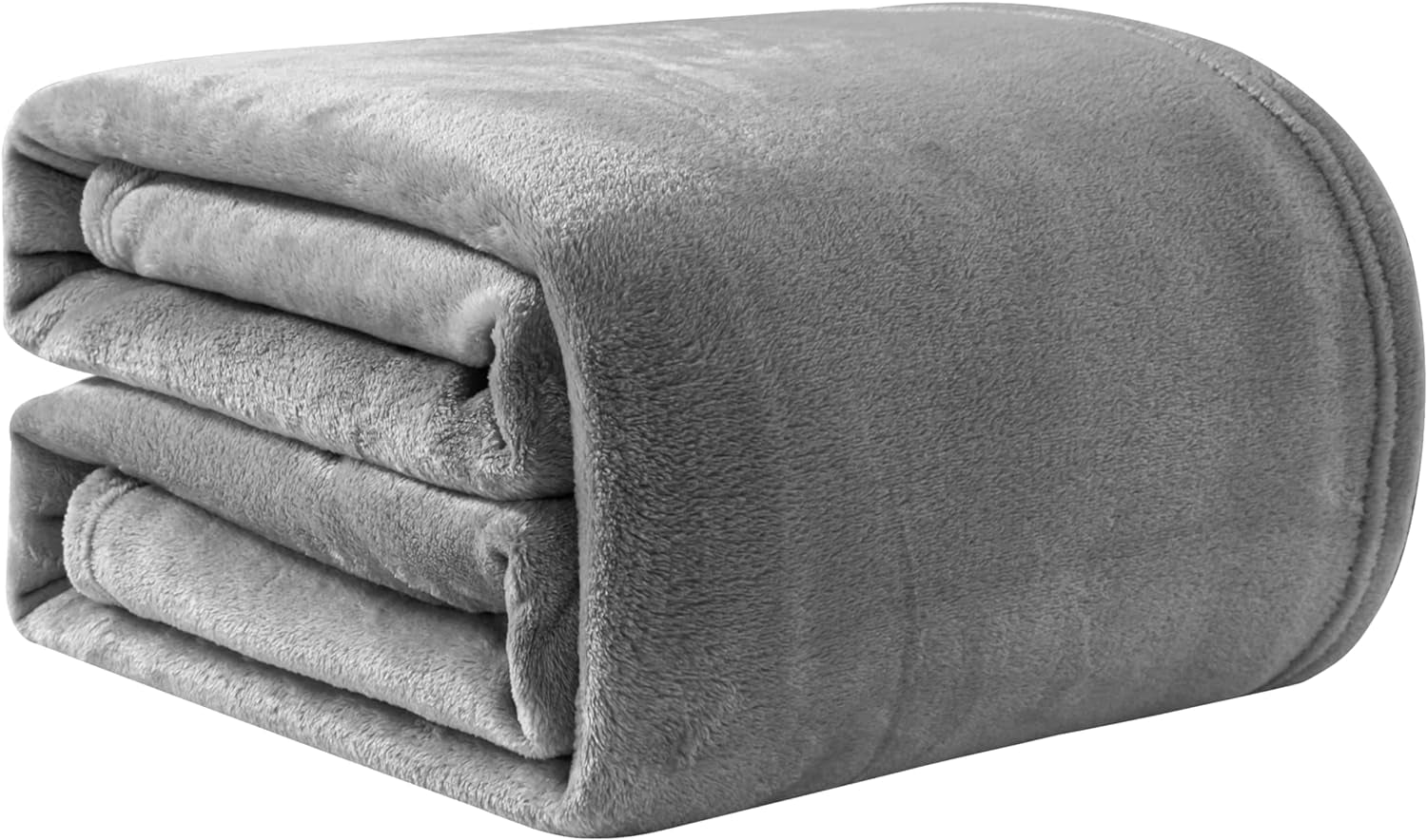 Good Nite Hyggeligt Tæppe Fluffy Blanket Sengetæppe Sofa Tæppe XL Living Blanket Fleece Tæppe 150X200Cm Sort Blødt Varmt Tæppe Fluffy Blanket Senge og tæpper Good Nite Grå 130X150Cm