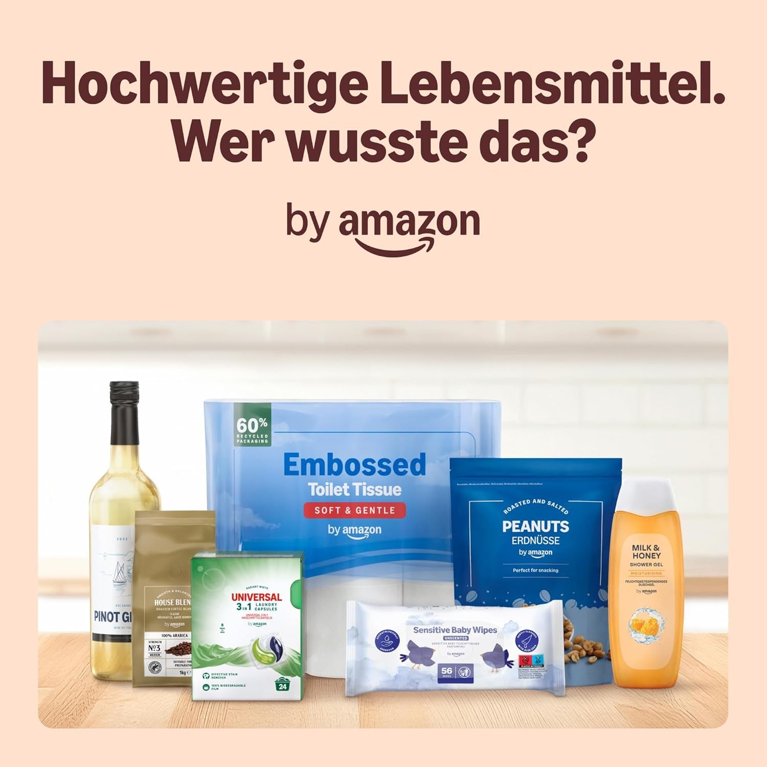 af Amazon Cafe au Lait Dolce Gusto-kompatibel Kaffeekapseln, 48 Kapseln (3 Packungen mit je 16 Stück)