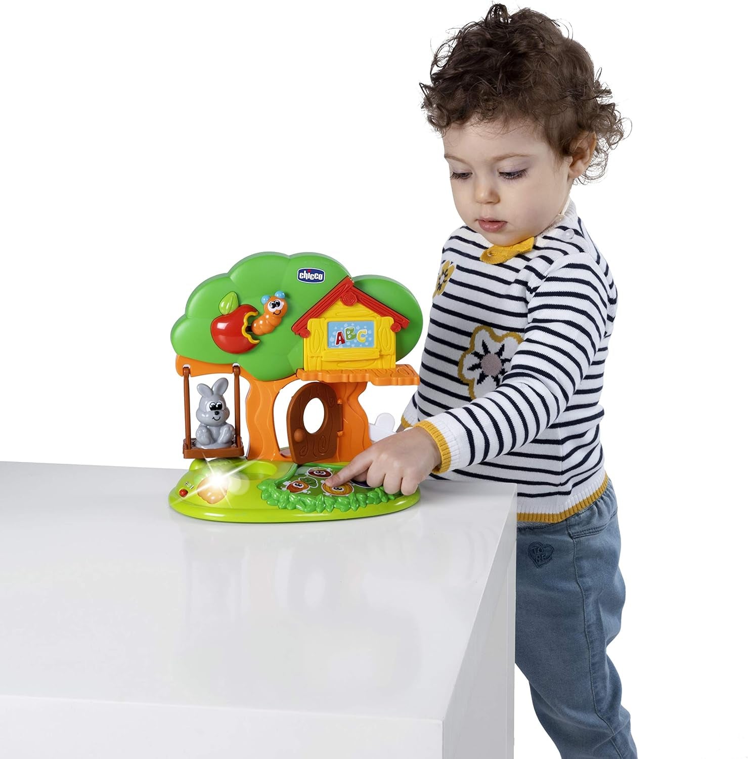 Chicco - Bunny House, Elektronisk Legetøj, Legesæt, Alder 1-4 år Babylegetøj Naty Shop