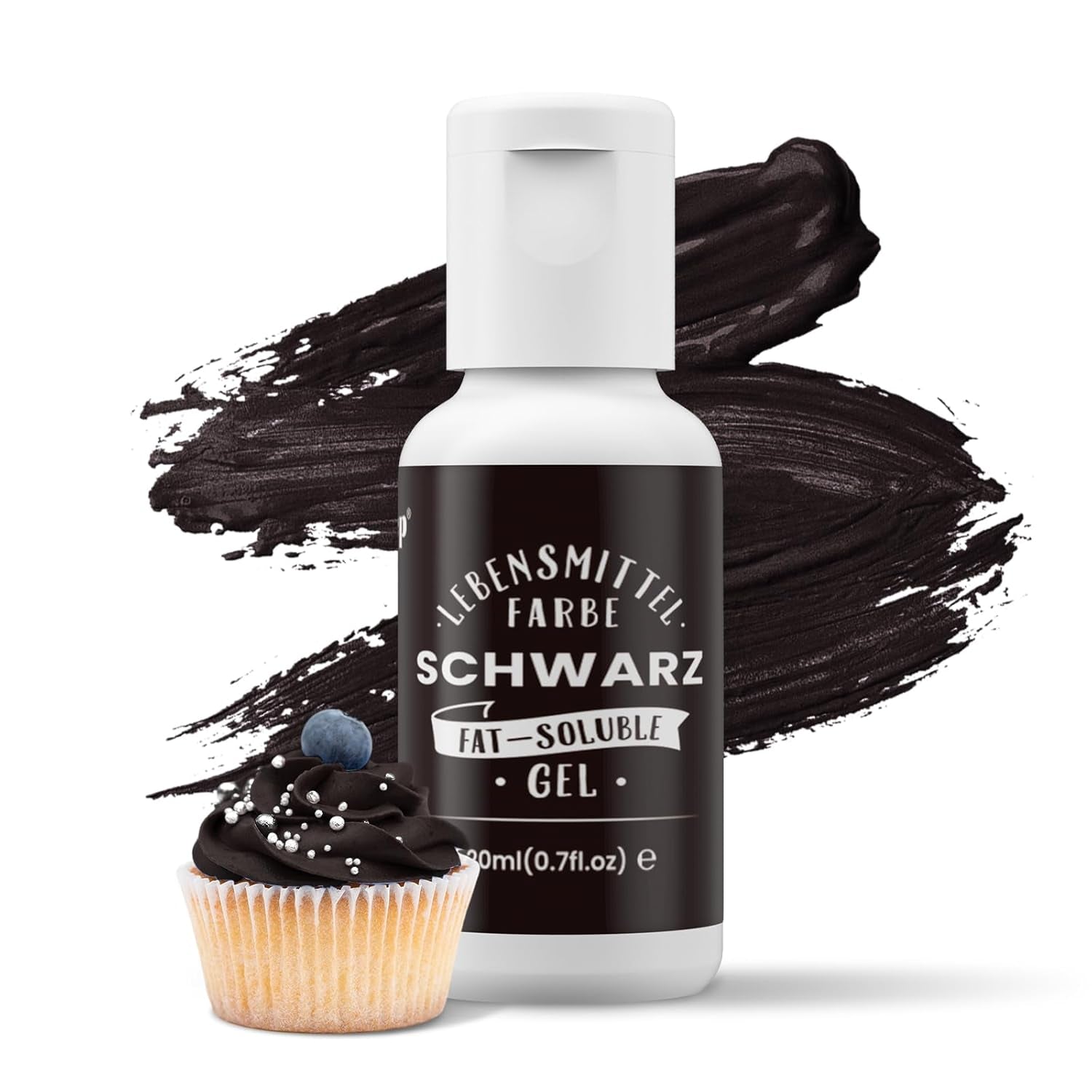 Blanding af olier, oliebaseret lyserød madfarve, højkoncentreret, til chokolade, fondant, småkager, kagebagning, macarons, gør-det-selv kagepynt, dejtoppings - 20 ml