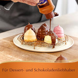 Lindt Schokolade - GLASUR Vollmilch | 10 X 200 G | Vollmilch Glasur Für Einen Feinen Überzug Bei Kuchen, Torten, Gebäck Oder Eis | GLAS | Backen | Schokoladengeschenk glasurer og dekoration Naty Shop