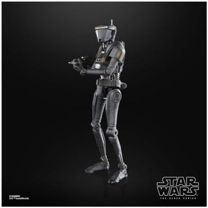 Star Wars Black Series New Republic Security Droid, 15 cm stor mandalorian figur, til børn 4+ Actionfigurer Naty Shop