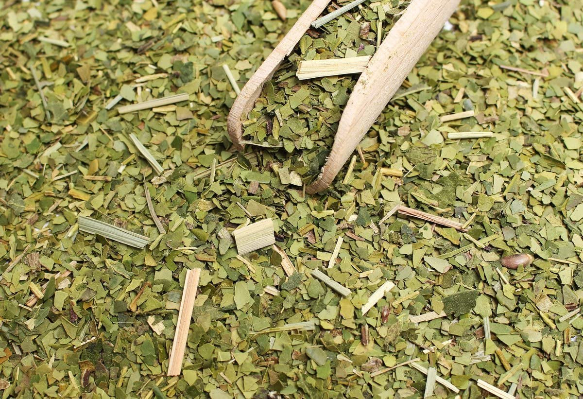 BIO Økologisk Mate-te ● Yerba Mate-te med citrongræs ● 200 g frisk brasiliansk Mate-te ● Uristet, varmlufttørret ● Kun økologiske ingredienser ● Løs grøn te