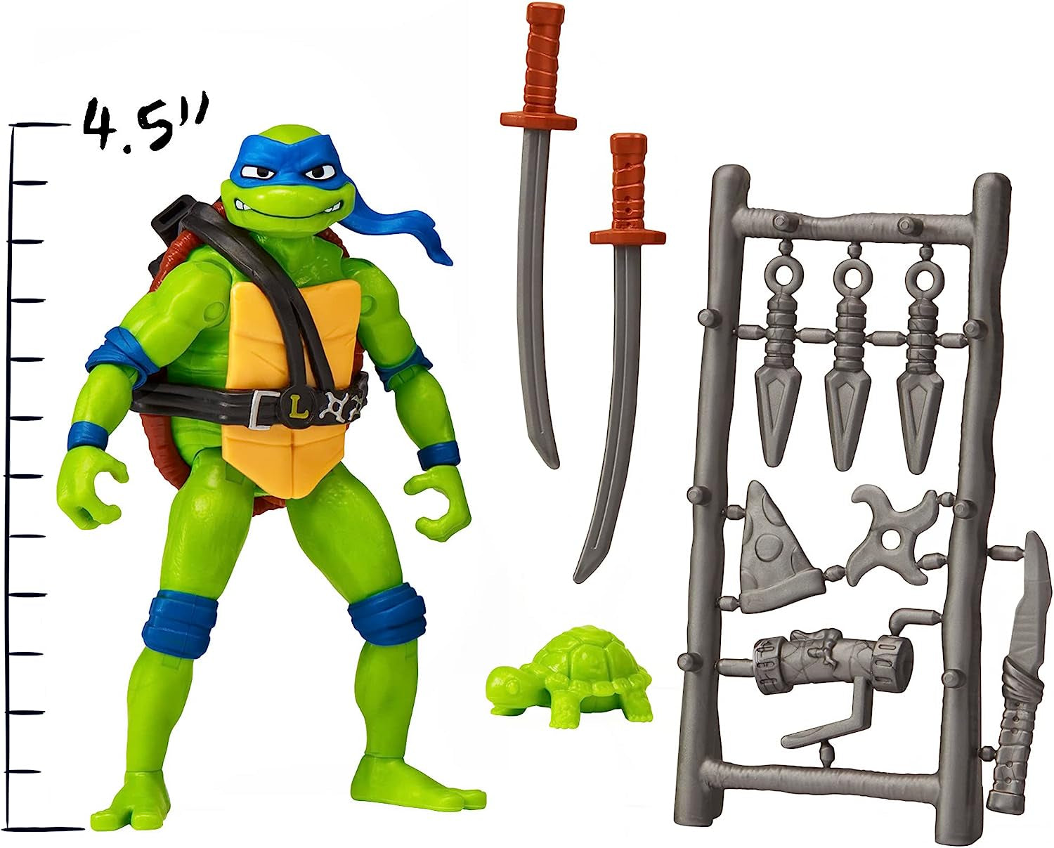 TEENAGE MUTANT NINJA Turtles - Leonardo Basisfigur Actionfigurer Naty Shop
