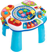 Farve Baby musikbord Jucarii Bebe Naty Butiksbord med klaver og tog