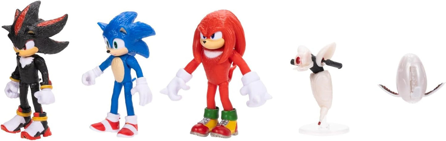 Sonic 3 Film 6 Cm Actionfigurer Multipack Actionfigurer Naty Shop