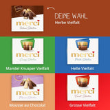 Finest Selection mørk chokoladevariant – 6 x 250 g – Raffinerede mørk chokoladespecialiteter – Fyldte og ufyldte praliner