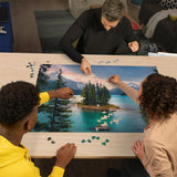 Ravensburger Puzzle 16714 - Spirit Island Canada - 2000 brikker puslespil til voksne og børn over 14 år, landskabspuslespil med Canada-motiv Puzzle Naty Shop